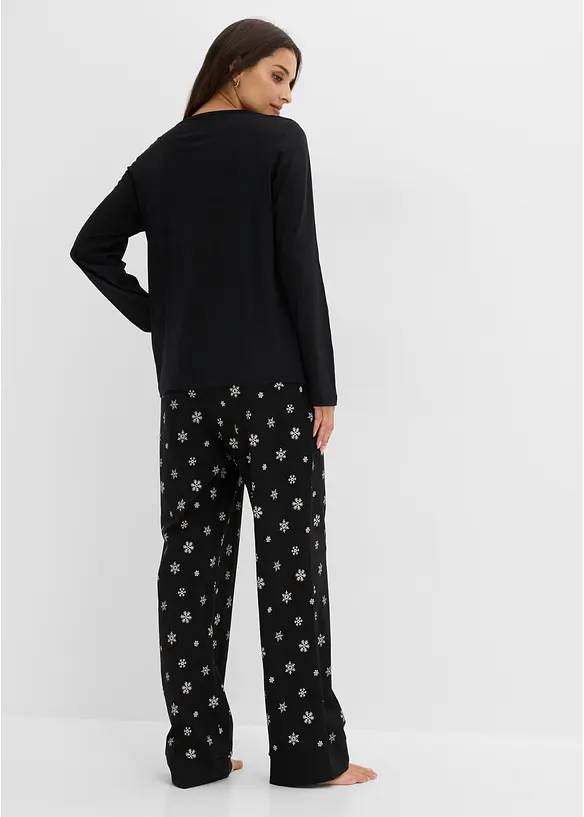 Pyjama 100% coton avec masque de sommeil, bonprix