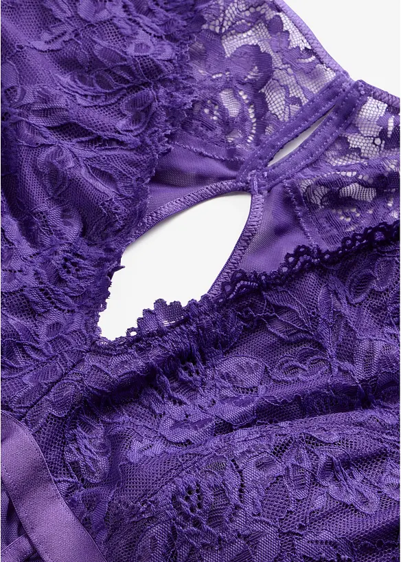 Body avec dentelle douce, bonprix