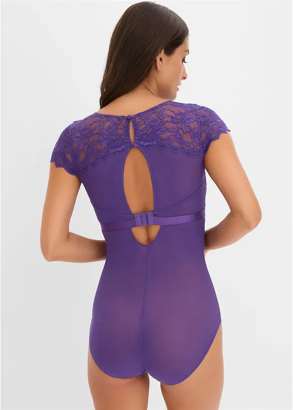 Body avec dentelle douce, bonprix