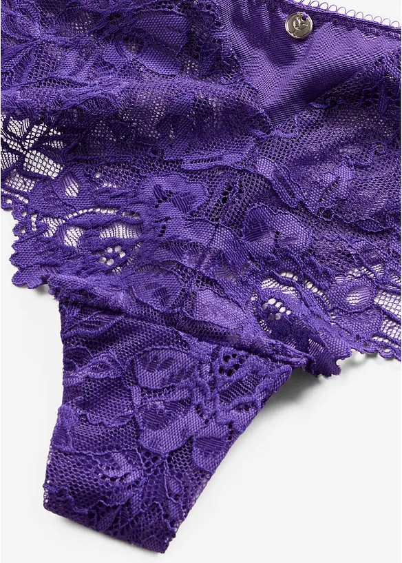 String avec dentelle douce, bonprix