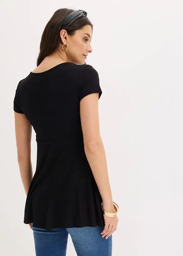 T-shirt en viscose douce et extensible, bonprix
