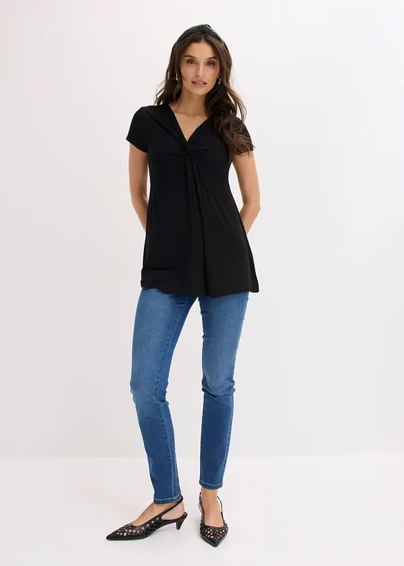 T-shirt en viscose douce et extensible, bonprix