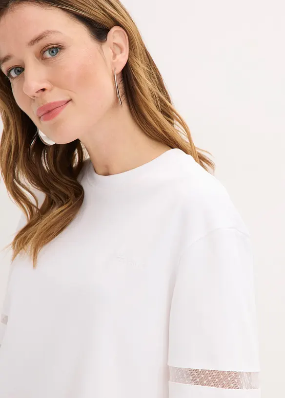 T-shirt 100% coton &eacute;pais, bonprix