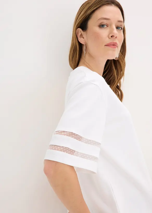 T-shirt 100% coton &eacute;pais, bonprix