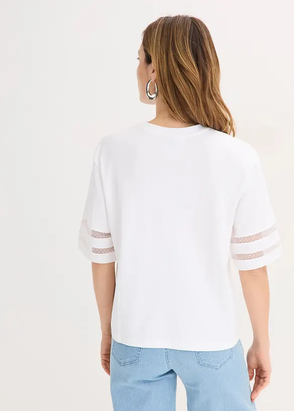 T-shirt 100% coton &eacute;pais, bonprix