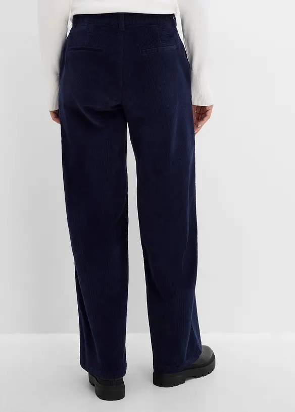 Cordhose aus elastischem Baumwoll-Mix, bonprix