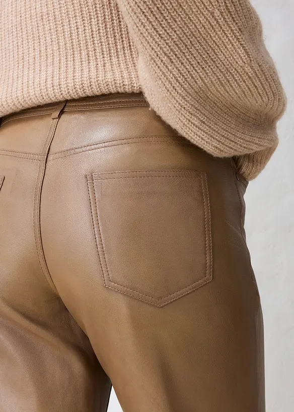 Lederhose aus Lammnappa, bonprix