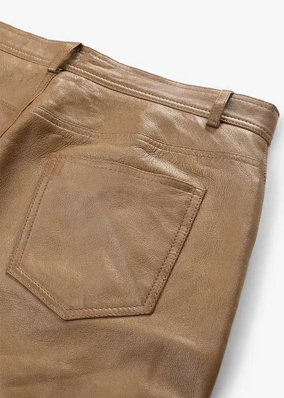 Lederhose aus Lammnappa, bonprix