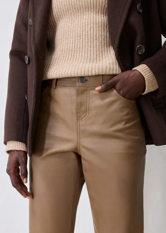 Lederhose aus Lammnappa, bonprix
