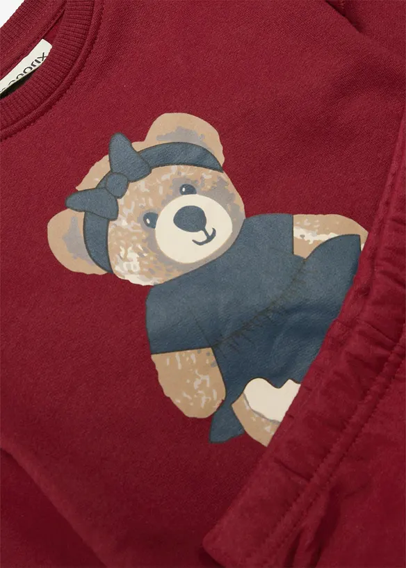 Sweat-shirt et pantalon b&eacute;b&eacute; 100% coton (ens. 2 pces), bonprix