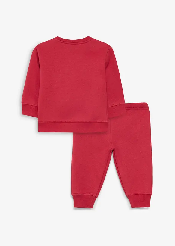 Sweat-shirt et pantalon 100% coton (ens. 2 pces), bonprix
