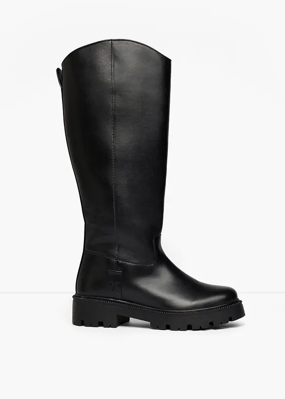 Bottes chaudement fourr&eacute;es &agrave; semelle crant&eacute;e, bonprix