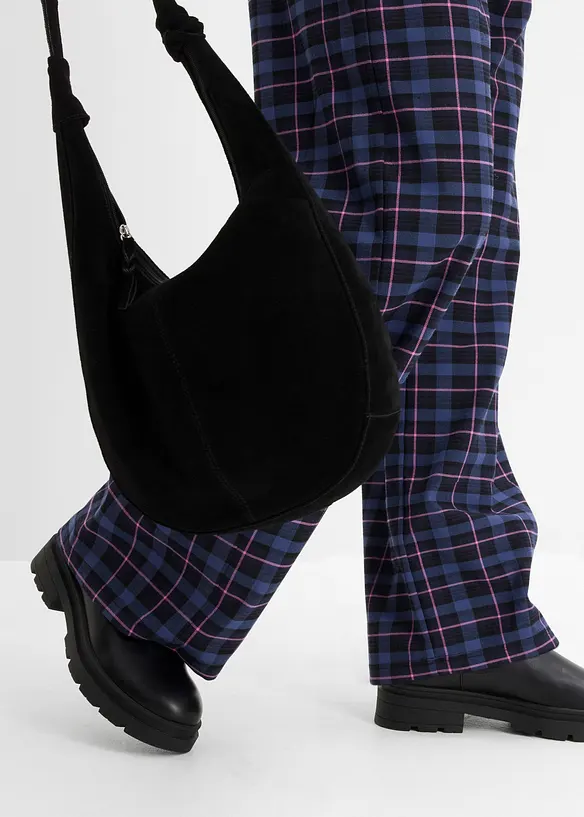 Hose in Wolloptik mit Bequembund, bonprix
