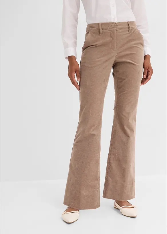 Pantalon en velours c&ocirc;tel&eacute;, bonprix