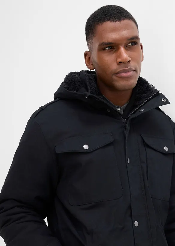 Parka avec doublure peluche, bonprix