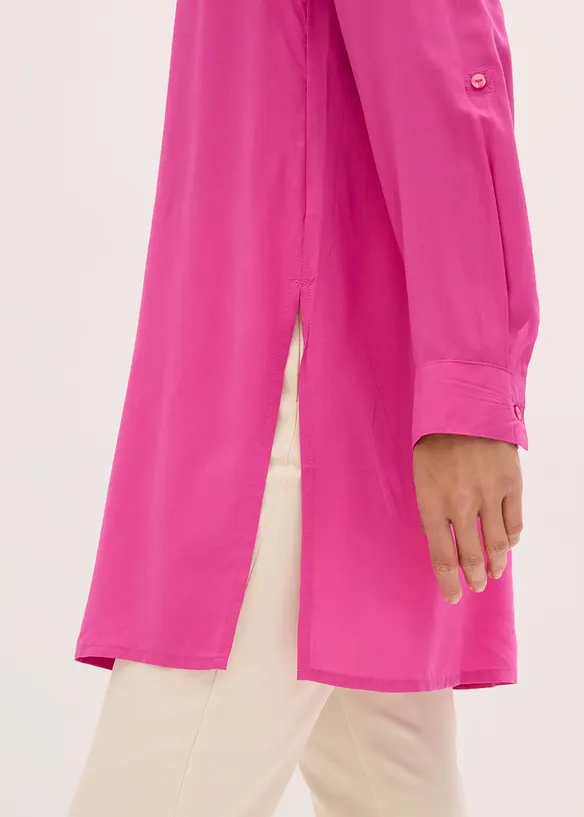 Chemisier long en viscose fluide, bonprix