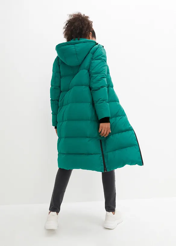 Doudoune longue avec duvet recycl&eacute;, bonprix