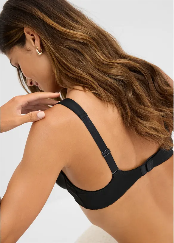 Minimizer T-Shirt BH mit gepolsterten Tr&auml;gern (3er Pack), bonprix