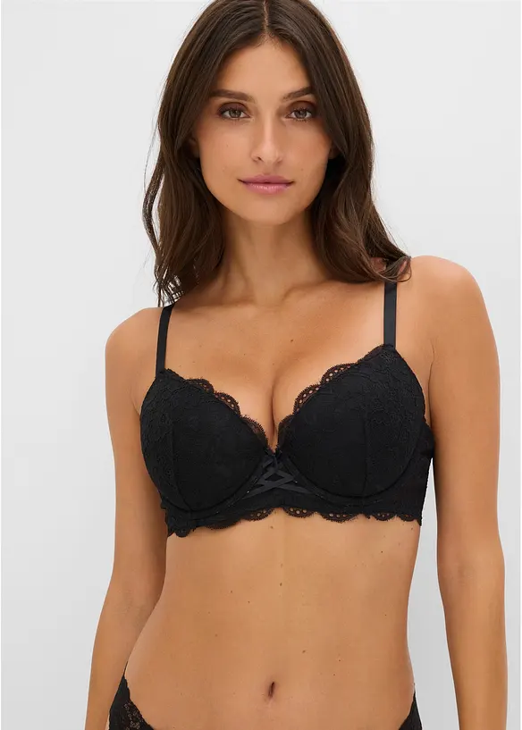 Schalen-BH mit zarter Spitze, bonprix