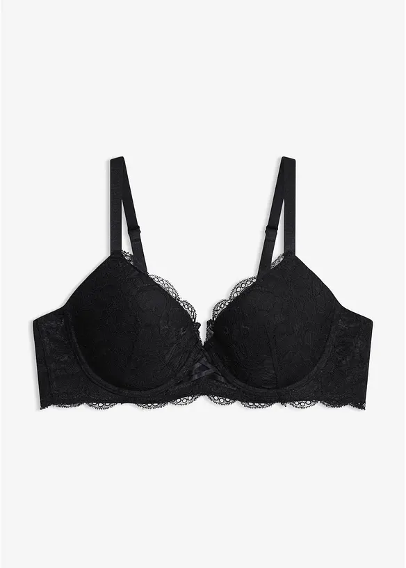 Schalen-BH mit zarter Spitze, bonprix