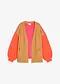 cremebeige/neonorange/dunkelpink