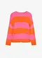 pink/orange gestreift