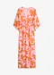 parme/orange floral