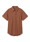 marron/camel mat ray&eacute;