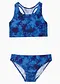 bleu saphir/bleu nuit/bleu moyen imprim&eacute;