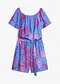 bleu moyen/fuchsia