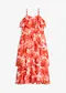 orange floral