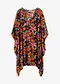 schwarz/bunt floral