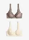 ivoire + taupe