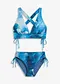 blau bedruckt