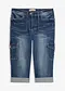 bleu fonc&eacute; denim