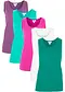 &eacute;meraude + raisin + fuchsia moyen + blanc + vert menthe