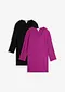 noir + fuchsia fonc&eacute;