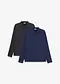 bleu fonc&eacute; + anthracite chin&eacute;