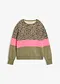 olive/rose fluo l&eacute;opard