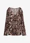 marron fonc&eacute; python
