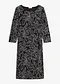 schwarz/wollwei&szlig; floral