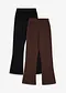 noir + marron fonc&eacute;