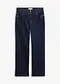 bleu profond denim brut
