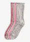 grau+ dark pink + light pink