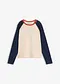 beige galet/bleu fonc&eacute;/orange lave