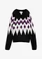 noir/violet motif