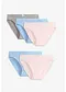 rose clair + bleu clair + gris + blanc