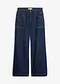 bleu profond denim brut