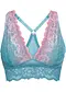 rose vif/bleu lagon