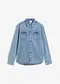 bleu clair denim used